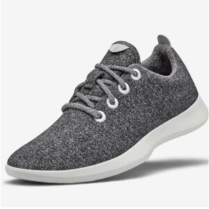 Allbirds Wool Runners Sneakers 7 Charcoal Grey White